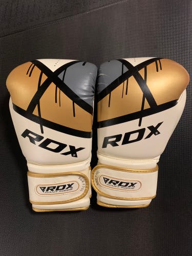 ROX Boxing Gloves 16oz Gold