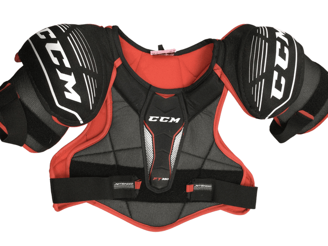 Used Ccm Jetspeed Ft350 Lg Hockey Shoulder Pads