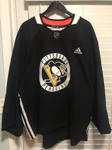 Adidas Pittsburgh Penguins Official Goalie Cut Practice Jersey