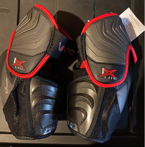 Large Bauer Vapor 1X Lite Elbow Pads