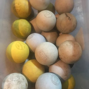 10 Assorted Lacrosse Balls