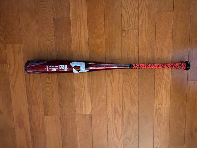 Used BBCOR Certified 2022 DeMarini Alloy Voodoo One Bat (-3) 28 oz 31"