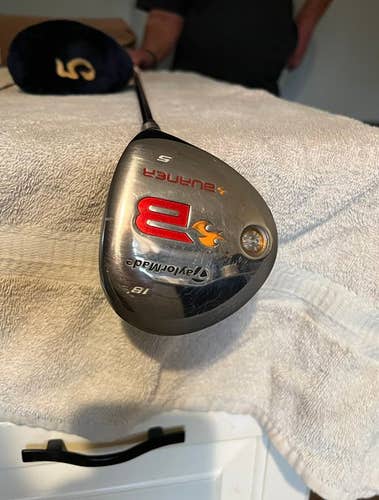 Used Men's TaylorMade Right Handed Burner Fairway Wood Regular Flex 5 Wood