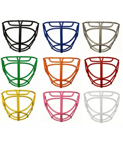 SALE!! Mix MX9 Goalie Mask Cat Eye cage (9 Colors Available) Includes clips & screw