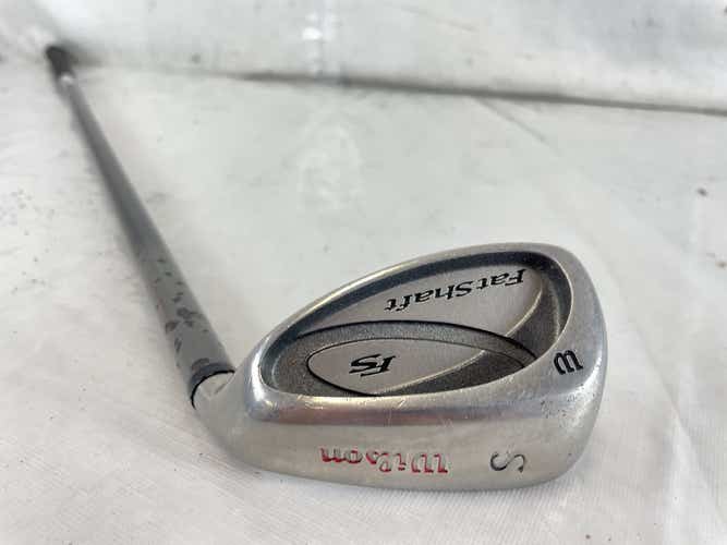 Used Wilson Fat Shaft Sand Wedge Regular Flex Graphite Shaft Golf Wedge 35.5"