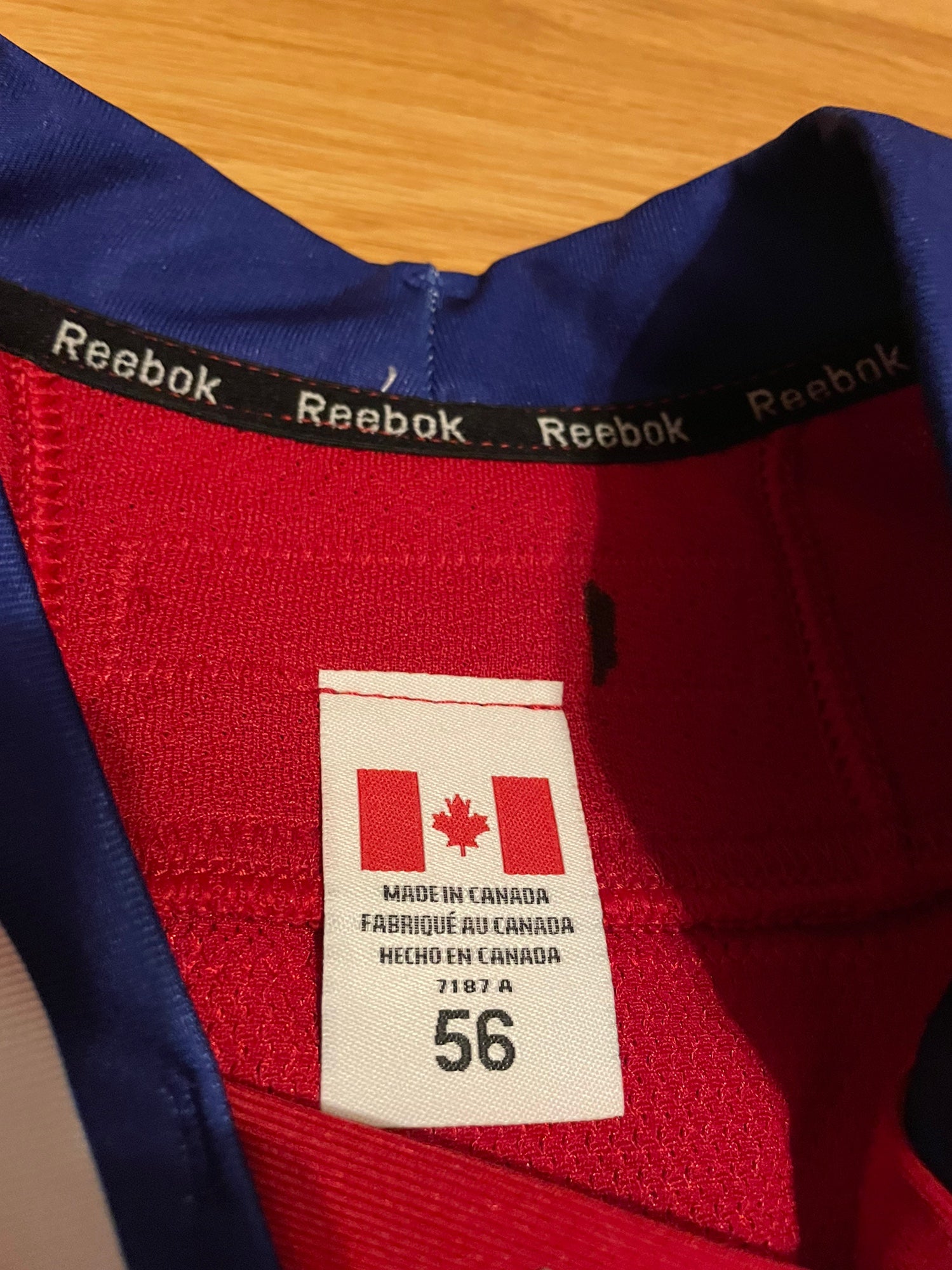 Montreal Canadiens Reebok Crisp Authentic MIC hockey Hockey jersey