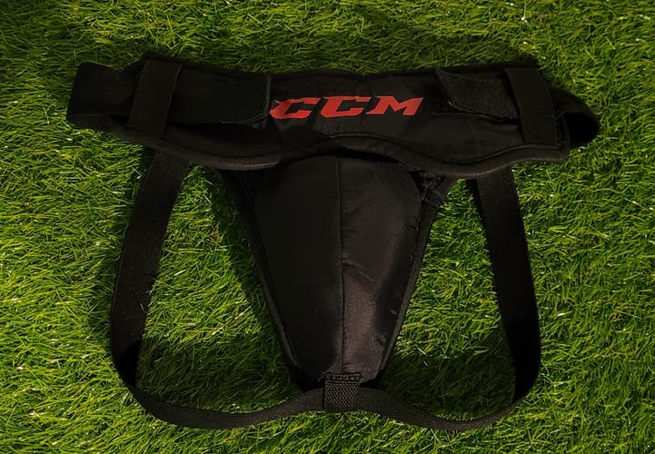 Used CCM GF 500 Junior Goalie Jock