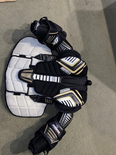 Used Large Brian's  Optik Goalie Chest Protector