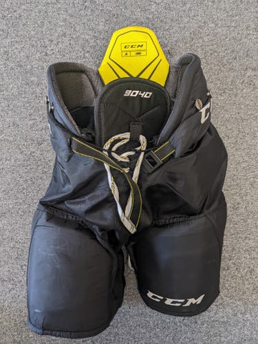 Junior Used Large CCM Tacks 9040 Hockey Pants