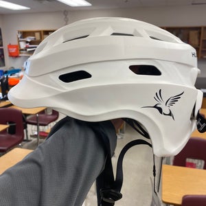 Brand New in Box White Hummingbird Helmet- Large