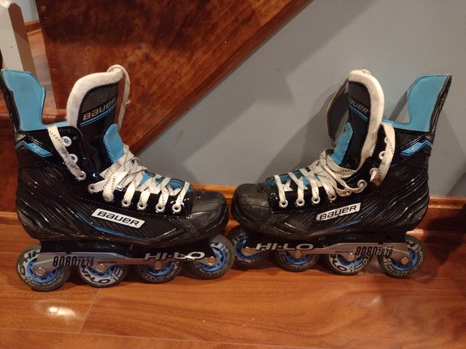 Used Bauer RSX Inline Skates Regular Width Size 8