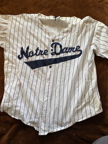 Notre Dame baseball jersey