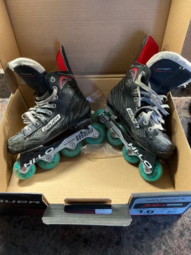 Bauer Regular Width Size 1 Vapor XR300 Inline Skates