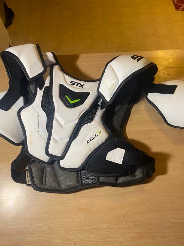 Used Extra Large STX Cell IV Shoulder Pads
