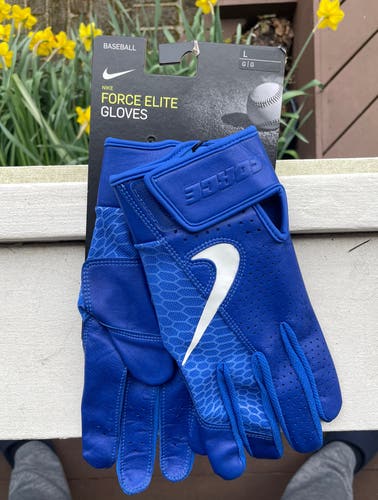 Nike Force Elite Batting Gloves Size L