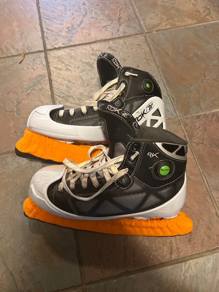 Used Reebok Size 8 9K Hockey Goalie Skates