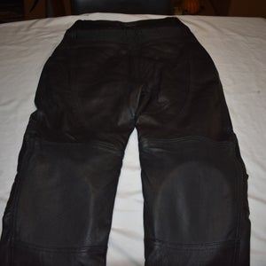 Bilt Racing Protective Leather Pants,Black, size 14