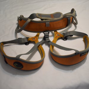 Edelride Type C Rock Climbing Harness, Orange, XXS