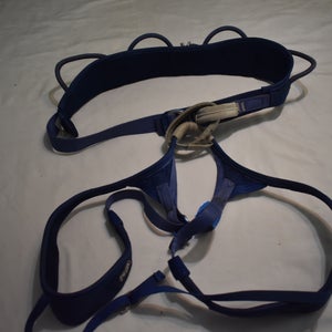 Petzl ADJAM C22 Type C Rock Climbing Harness, Blue, Small