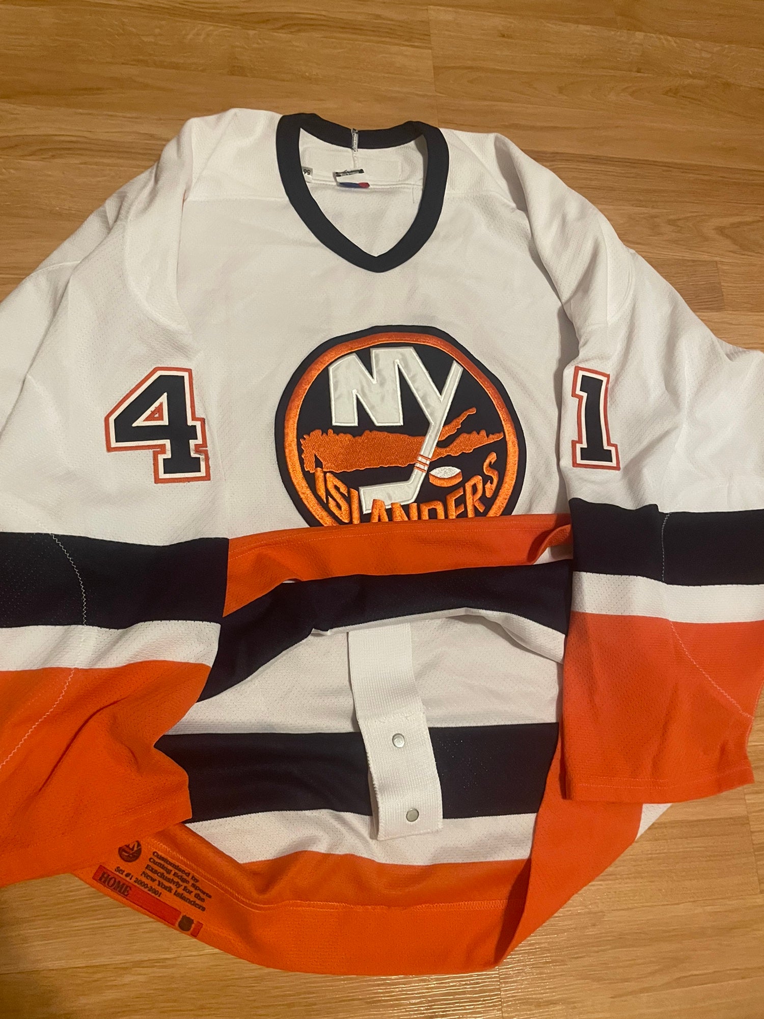 VINTAGE AUTHENTIC ZIGGY PALFFY NY ISLANDERS JERSEY STARTER LARGE HOCKEY CCM