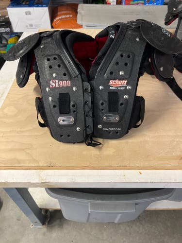 Used Small Schutt Shoulder Pads