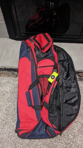 Maxballbags Cobra Roller Bag - Navy/Red