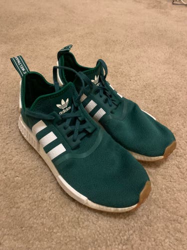 Lightly Used Green Adidas NMD