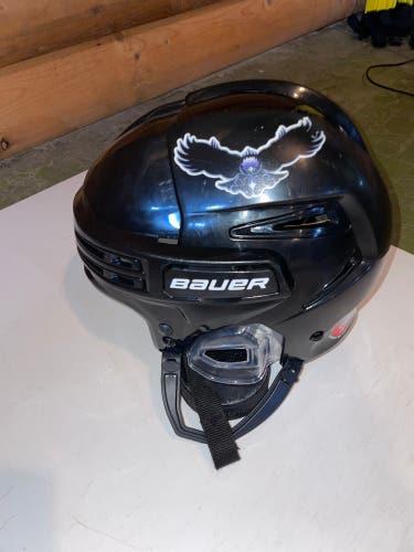 Used Small Bauer Re-Akt 75 Helmet