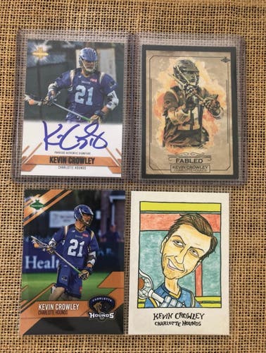 Parkside MLL trading cards auto lot