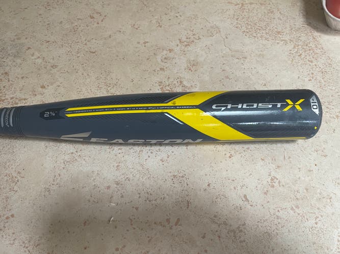 Used Easton Ghost X Bat (-10) 21 oz 31"