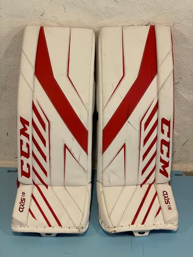 31+1 CCM Axis 1.9 Goalie Leg Pads