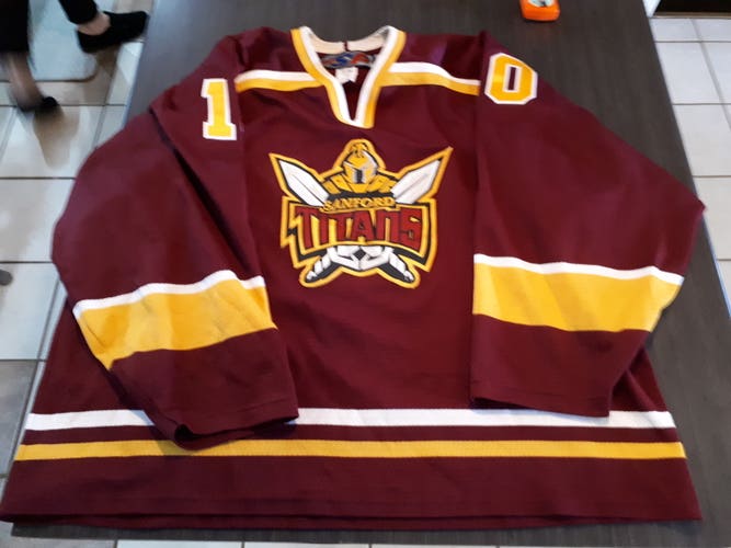 MINNESOTA GOPHERS(TITANS) STYLE Men's XXL #10 Jersey