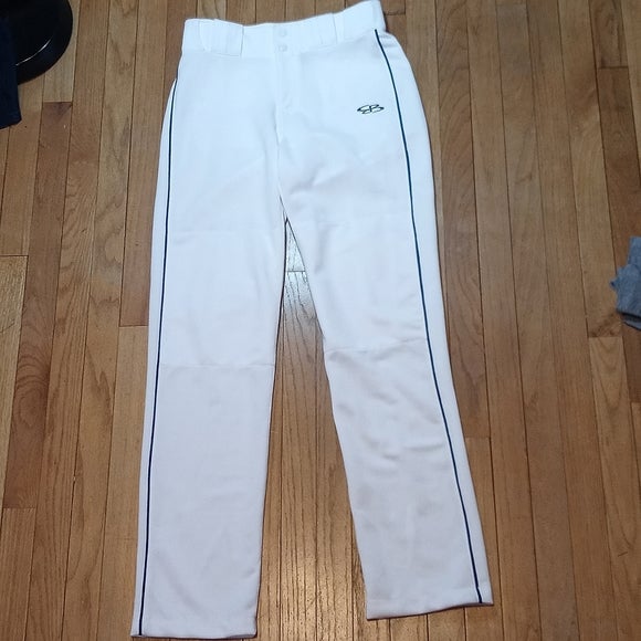 NEW BOOMBAH BASEBALL / SOFTBALL PANTS MENS 30 LONG SEMIFITTED OPEN HEM