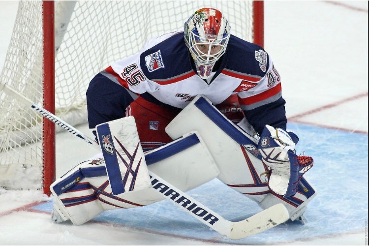 Magnus Hellberg New York Rangers Pro Stock return