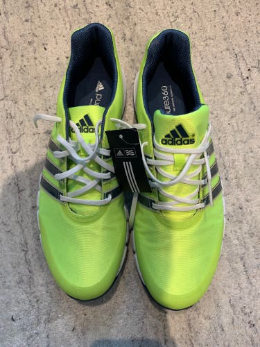Brand new Men's Size 11 (Women's 12) Adidas Pure 360 Gripmore s Golf Shoes