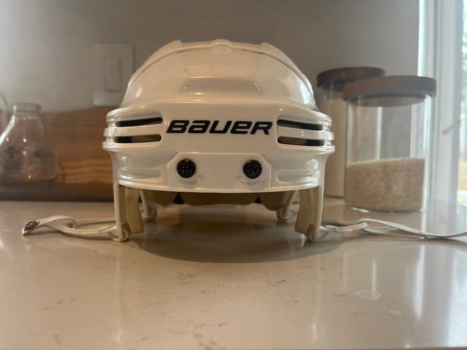 PRO STOCK Bauer 4500 Helmet (White, Medium)