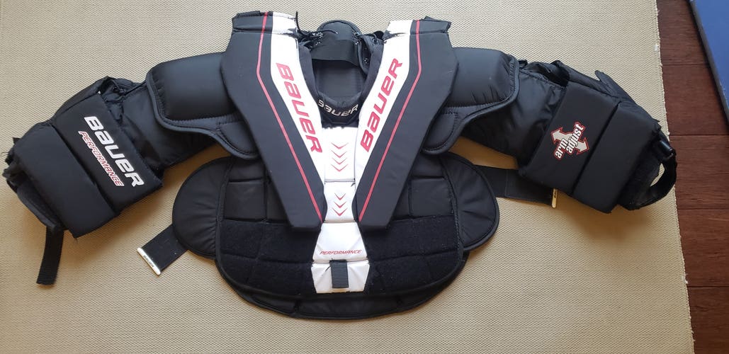 Used Small Bauer Performance Goalie Chest Protector
