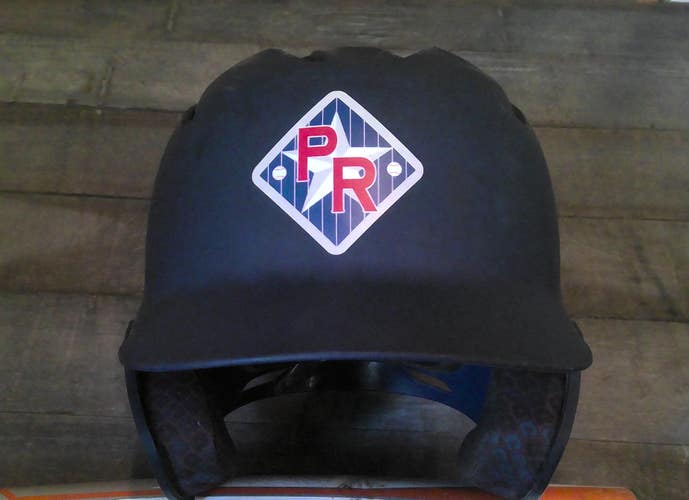 Used Medium DeMarini Batting Helmet:  7"-7-5/8"