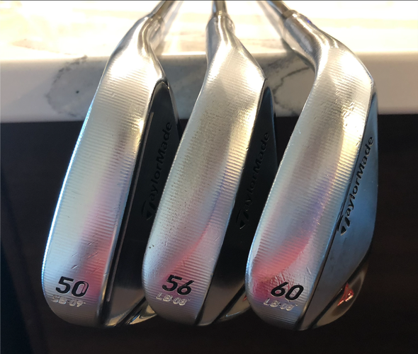 TaylorMade Milled Grind 2 Wedges--50.9 (SB), 56.8 (LB) and 60.8 (LB)