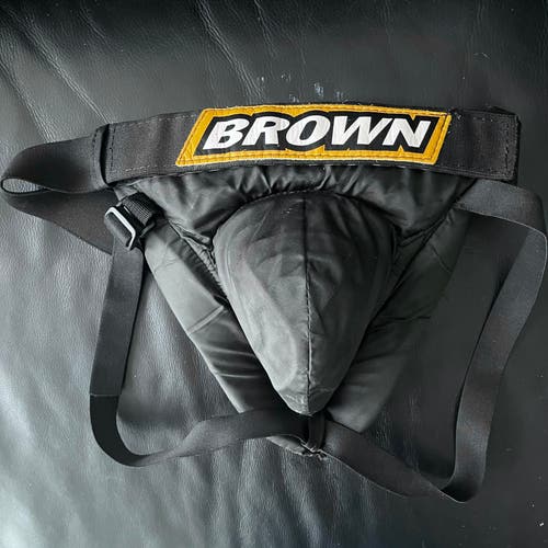 BROWN Goalie Jock Men’s Senior Large