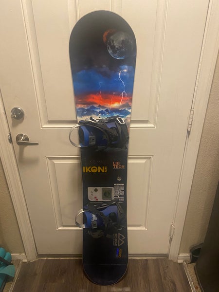 Men's Lib Tech 2020 Box scratcher BTX Snowboard 154CM With Bent Metal Logic Bindings