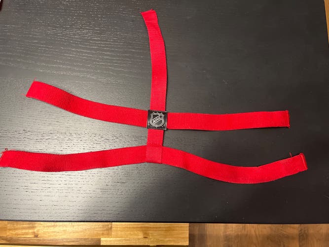New Bauer goalie mask harness