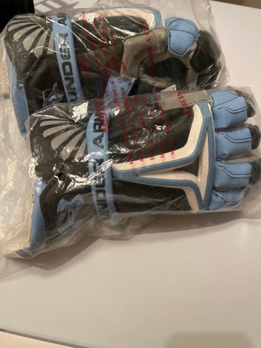2019 Game Used Johns Hopkins Team Issued Under armor Gloves 2019 large