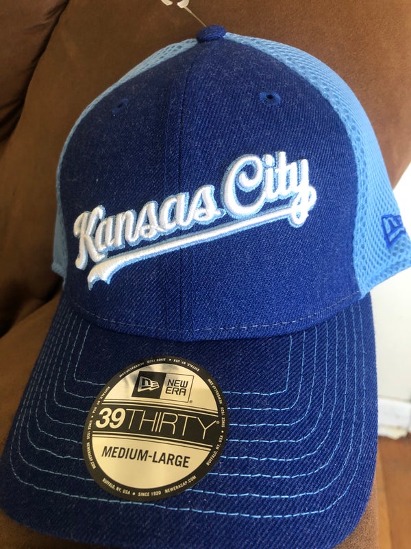 Vintage 80s Baseball Kansas City Royals Trucker Hat Snapback Cap Unworn MLB