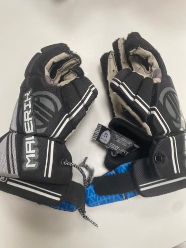 Maverik Charger Lacrosse Gloves Size 12” Free Shipping