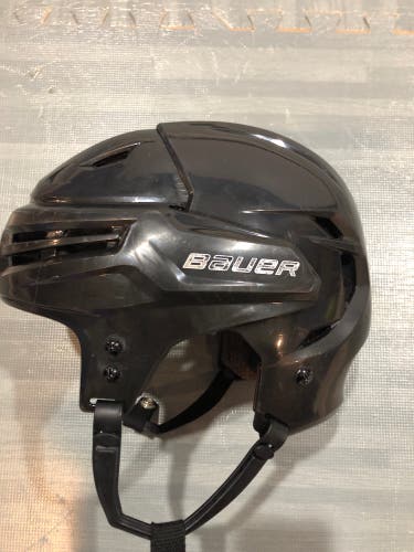 Used Medium Bauer Black Re-Akt Helmet