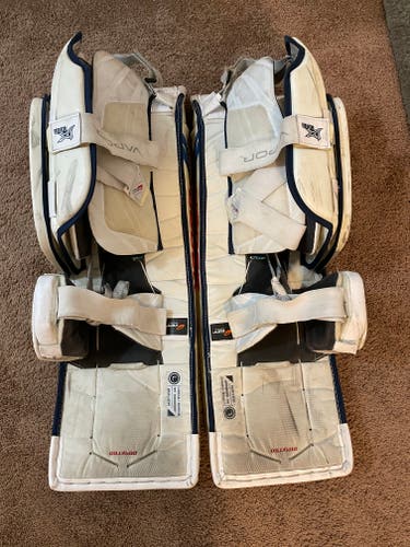 Used 35" Goalie Leg Pads Pro Stock