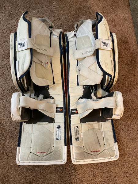 Used 35" Goalie Leg Pads Pro Stock