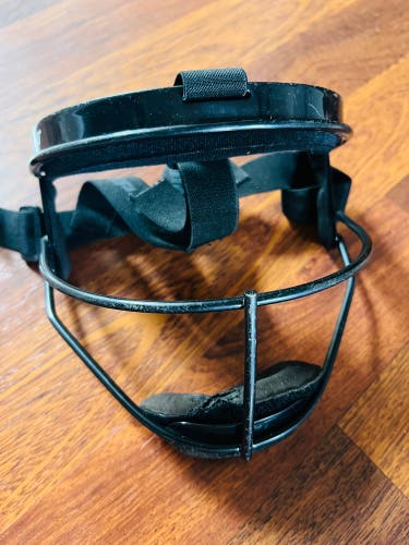 Used Rip-It Black Softball Face Guard