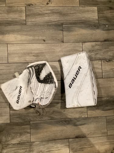 Bauer Vapor 2x Goalie Glove And Blocker